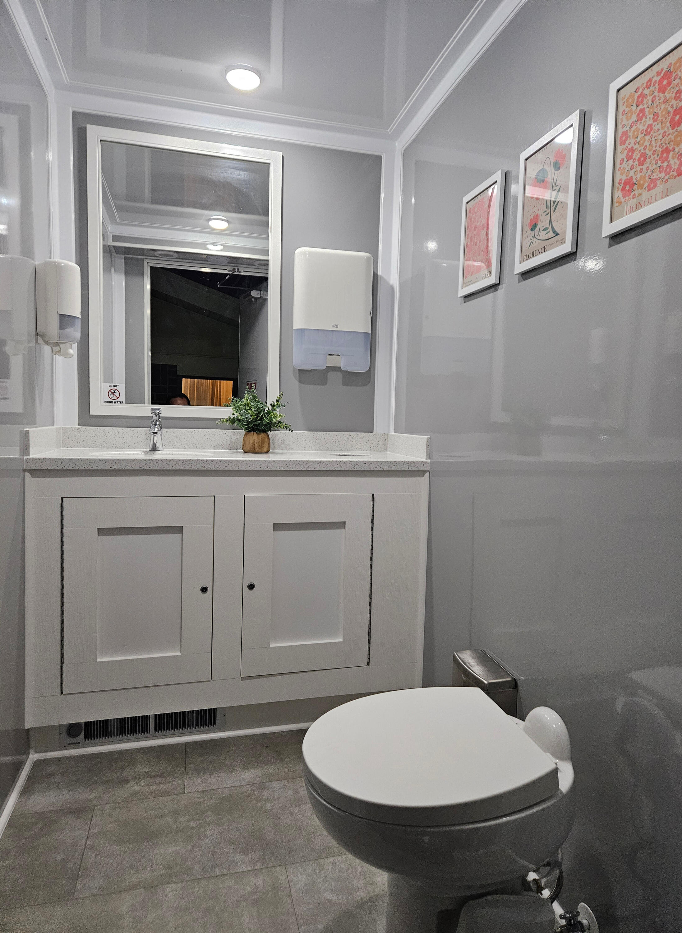 The Restroom Roadie Luxury Restroom Trailer