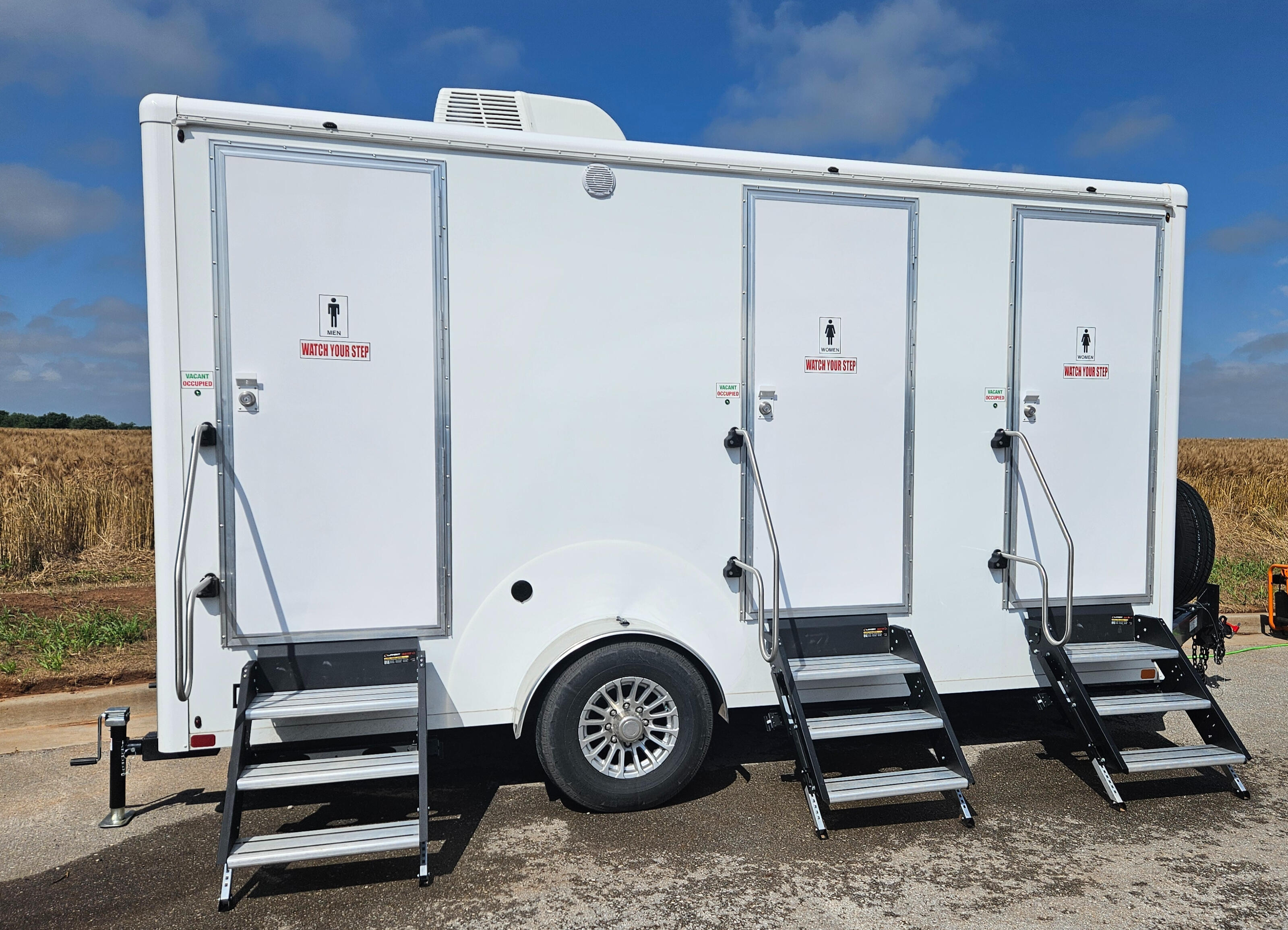 The Restroom Roadie Luxury Restroom Trailer